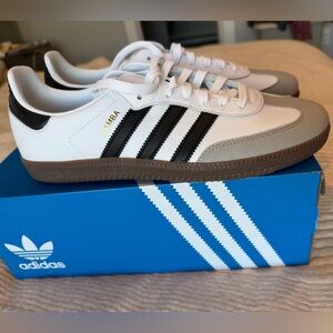 Adidas Samba White and Black Women’s Shoes